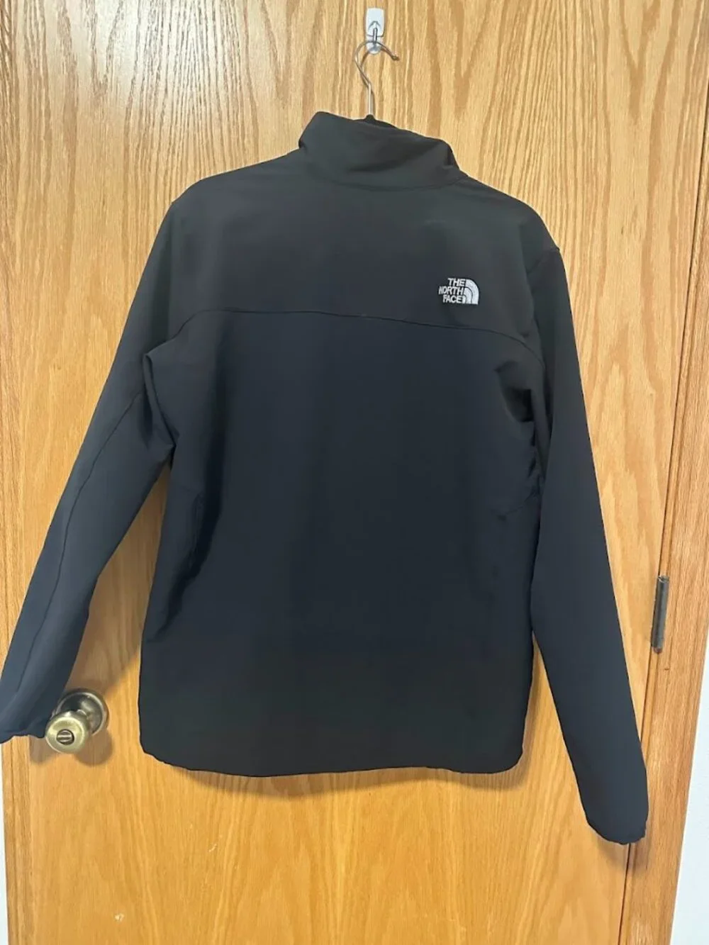 The North Face Apex Bionic Softshell Jacket Black Zip Up - Men’s Medium